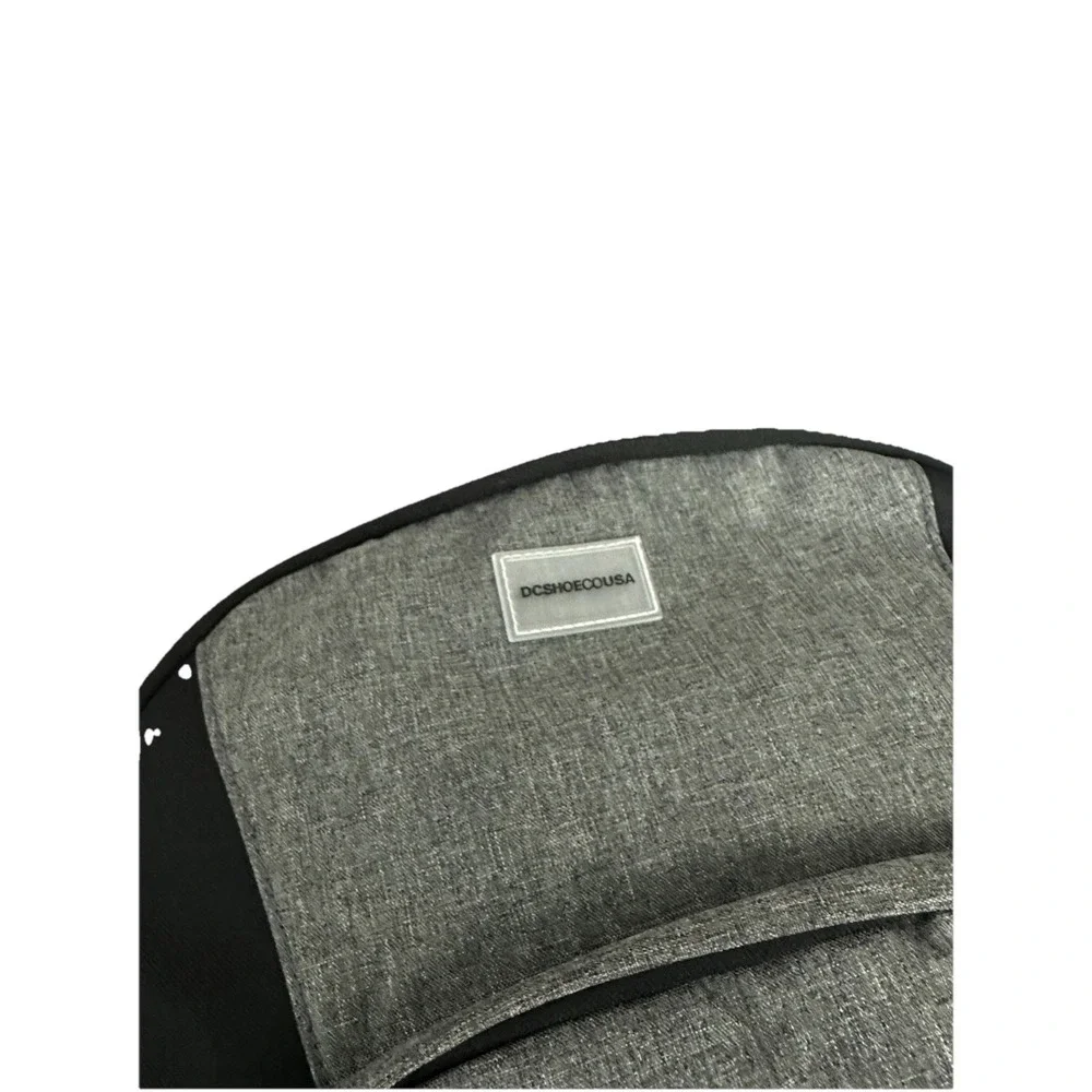 DC Shoes Unisex's Locker‎ 3 Backpack 23 Liter Dark Gray Padded Laptop Sleeve New